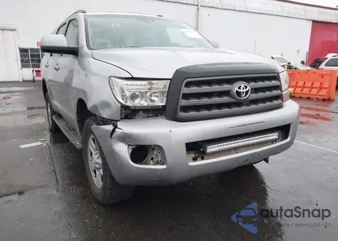 2008 Toyota Sequoia Sr5 5.7L V8 z USA, uszkodzony, nr VIN 5TDBY64A28S011971